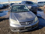 2004 Honda Civic Lx Серебряный vin: 2HGES16574H546547