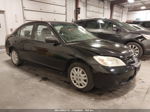 2004 Honda Civic Lx Black vin: 2HGES16574H579743