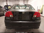 2004 Honda Civic Lx Black vin: 2HGES16574H579743