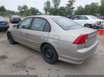 2004 Honda Civic Lx Champagne vin: 2HGES16574H589009