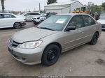 2004 Honda Civic Lx Champagne vin: 2HGES16574H589009