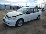 2005 Honda Civic Lx White vin: 2HGES16575H566539