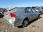 2005 Honda Civic Lx Beige vin: 2HGES16575H580053