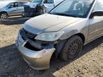 2005 Honda Civic Lx Бежевый vin: 2HGES16575H580053