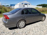 2004 Honda Civic Lx Gray vin: 2HGES16584H576317