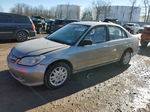 2004 Honda Civic Lx Gold vin: 2HGES16584H616315