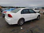 2004 Honda Civic Lx White vin: 2HGES16584H629369