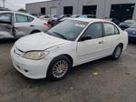 2004 Honda Civic Lx White vin: 2HGES16584H629369