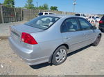 2005 Honda Civic Lx Silver vin: 2HGES16585H560748