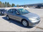 2004 Honda Civic Lx Gray vin: 2HGES16594H530642