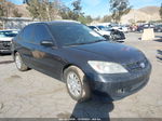 2004 Honda Civic Lx Black vin: 2HGES16594H548901