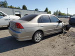 2004 Honda Civic Lx Tan vin: 2HGES16594H573801