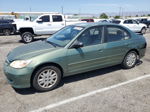 2004 Honda Civic Lx Green vin: 2HGES16594H593529