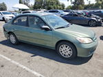 2004 Honda Civic Lx Green vin: 2HGES16594H593529