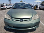 2004 Honda Civic Lx Green vin: 2HGES16594H593529