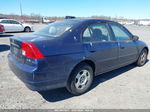 2004 Honda Civic Lx Blue vin: 2HGES16594H624777