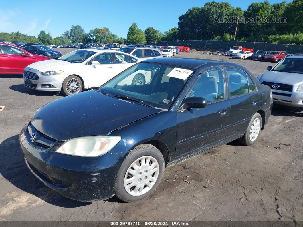 2005 Honda Civic Lx/lx Se Black vin: 2HGES16595H607933