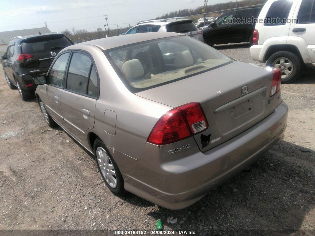 2005 Honda Civic Lx Silver vin: 2HGES16595H615398