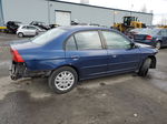 2004 Honda Civic Lx Blue vin: 2HGES165X4H514210