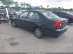 2004 Honda Civic Lx Черный vin: 2HGES165X4H533937