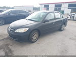 2004 Honda Civic Lx Черный vin: 2HGES165X4H533937