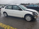 2004 Honda Civic Lx White vin: 2HGES165X4H617899