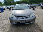 2004 Honda Civic Lx Gray vin: 2HGES165X4H641040