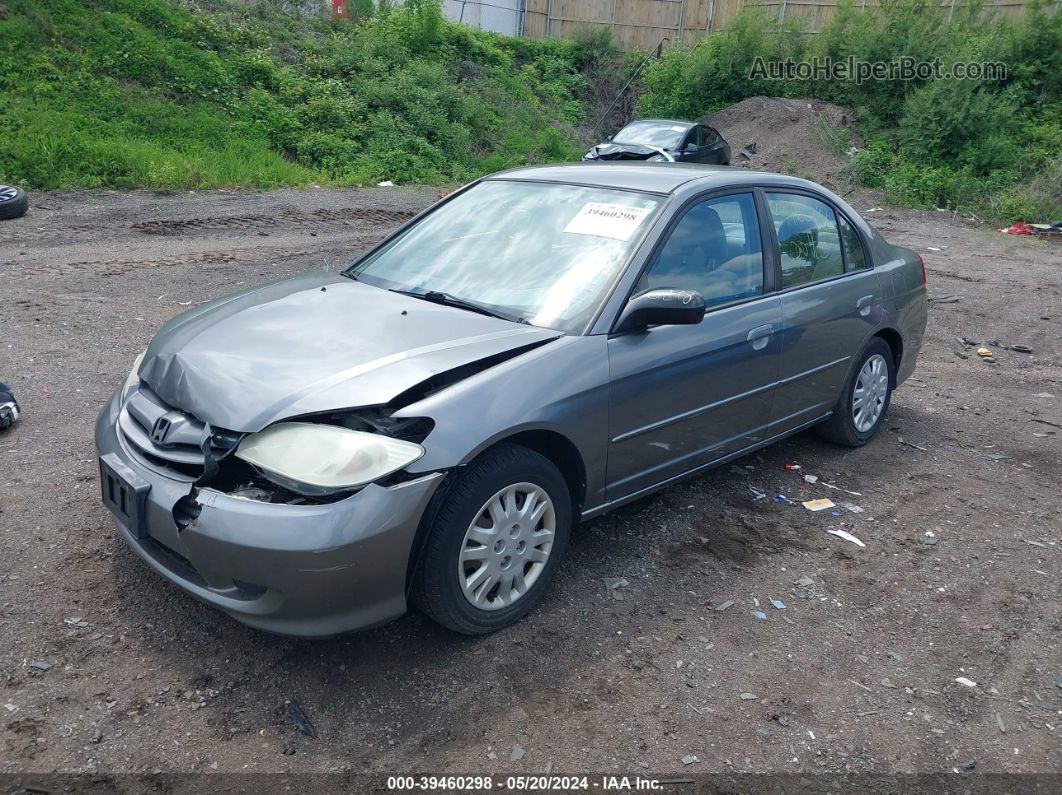 2005 Honda Civic Lx/lx Se Silver vin: 2HGES165X5H621453