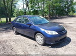 2004 Honda Civic Lx Blue vin: 2HGES16604H569354