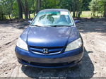 2004 Honda Civic Lx Blue vin: 2HGES16604H569354