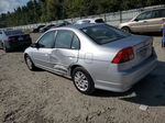 2005 Honda Civic Lx Silver vin: 2HGES16605H599990