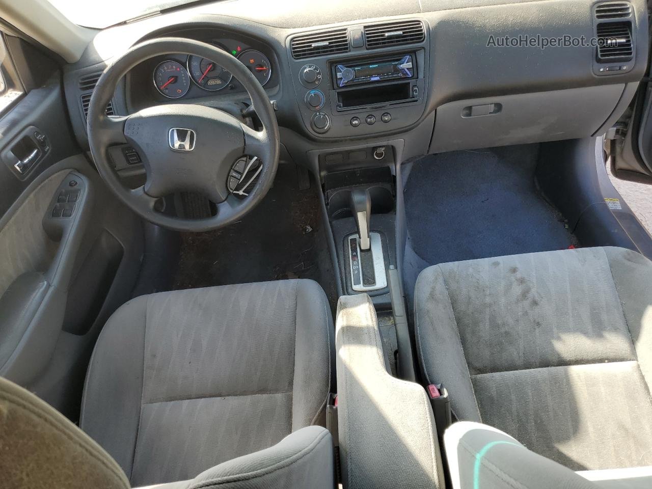 2005 Honda Civic Lx Silver vin: 2HGES16605H599990