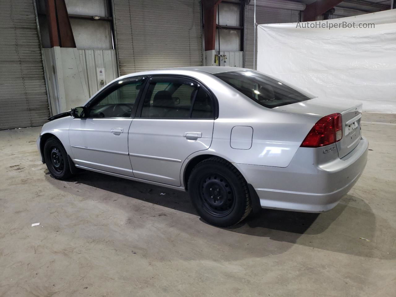 2005 Honda Civic Lx Silver vin: 2HGES16615H532170