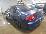 2004 Honda Civic Lx Blue vin: 2HGES16634H518382