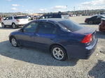 2004 Honda Civic Lx Blue vin: 2HGES16634H595009