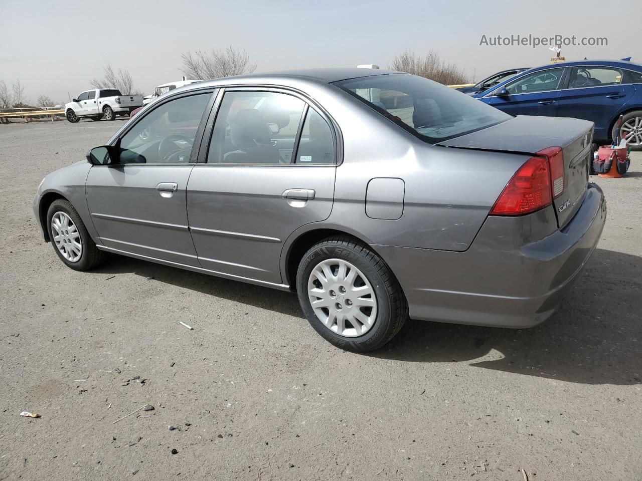 2005 Honda Civic Lx Tan vin: 2HGES16635H544823