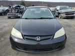 2005 Honda Civic Lx Black vin: 2HGES16655H512360