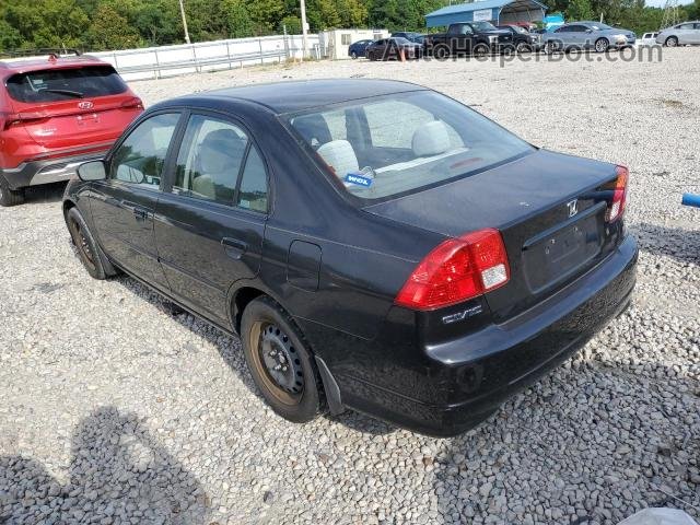 2005 Honda Civic Lx Black vin: 2HGES16655H544869