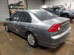 2005 Honda Civic Lx Silver vin: 2HGES16685H548821