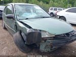 2004 Honda Civic Lx Зеленый vin: 2HGES166X4H582936