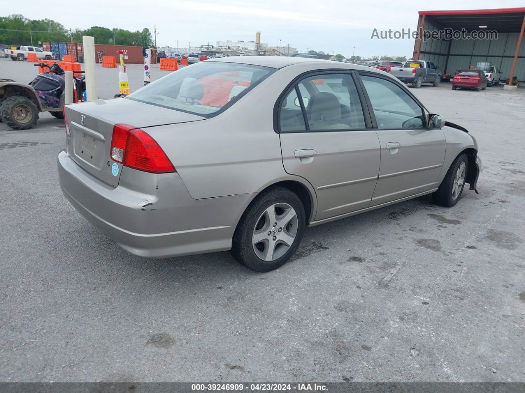 2004 Honda Civic Ex Gold vin: 2HGES25704H560119