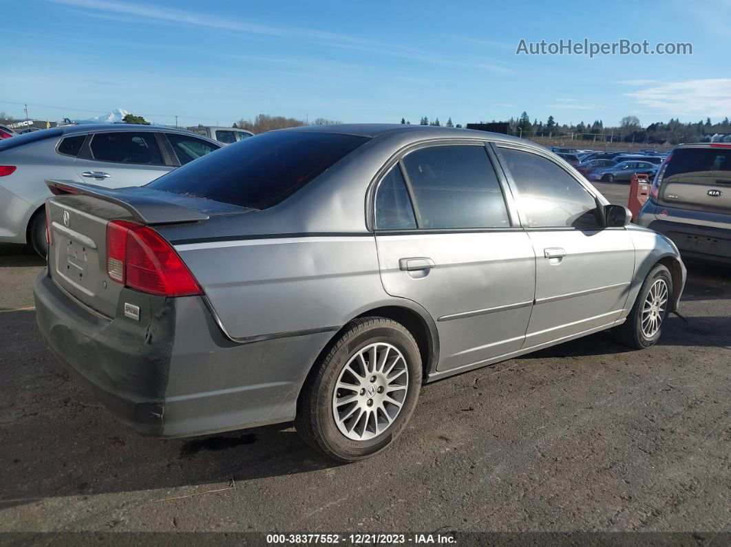 2005 Honda Civic Ex Gray vin: 2HGES25715H622094