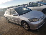 2004 Honda Civic Ex Silver vin: 2HGES25744H535501