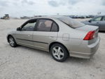 2004 Honda Civic Ex Silver vin: 2HGES26704H572754