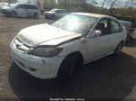 2005 Honda Civic Ex White vin: 2HGES26715H502522