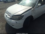 2005 Honda Civic Ex White vin: 2HGES26715H502522