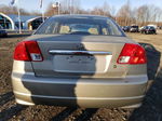 2005 Honda Civic Ex Бежевый vin: 2HGES26715H565376