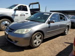 2004 Honda Civic Ex Серый vin: 2HGES26724H528321