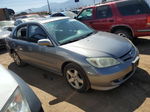 2004 Honda Civic Ex Серый vin: 2HGES26724H528321