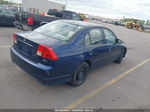 2004 Honda Civic Ex Blue vin: 2HGES26724H531588